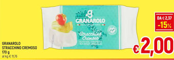 Famila Market GRANAROLO STRACCHINO CREMOSO 170 g offerta