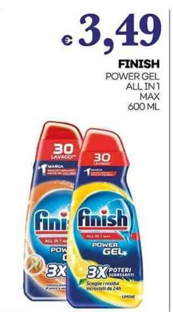 FINISH POWER GEL ALL IN 1 MAX 600 ML