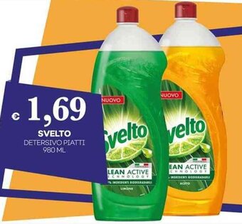 Pilato SVELTO DETERSIVO PIATTI 980 ML offerta