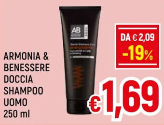 Famila Market ARMONIA & BENESSERE DOCCIA SHAMPOO UOMO 250 ml offerta