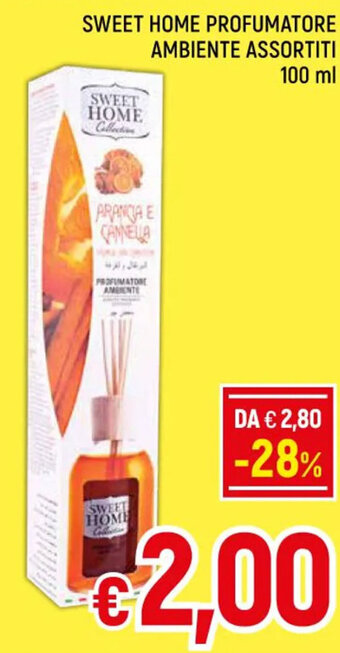 SWEET HOME PROFUMATORE AMBIENTE ASSORTITI 100 ML