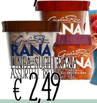 Xxs Market LINEA SUGHI RANA ASSORTITI 180/225 GR offerta