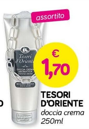 Il Tulipano TESORI D'ORIENTE doccia crema 250 ml offerta