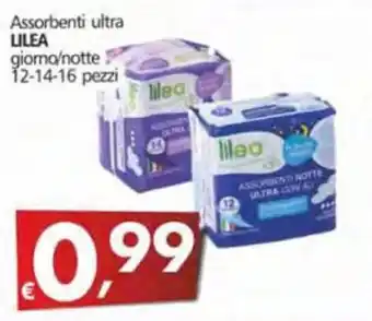 Alter Discount Lilea Assorbenti ultra 12-14-16 pezzi offerta