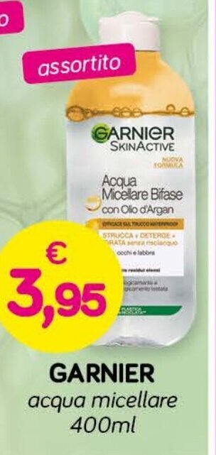 Il Tulipano GARNIER acqua micellare 400ml offerta