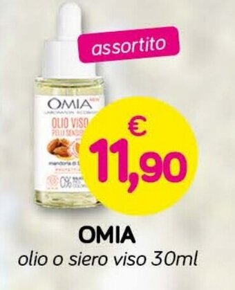 Il Tulipano OMIA olio o siero viso 30ml offerta