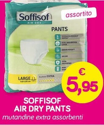 Il Tulipano SOFFISOF AIR DRY PANTS mutandine extra assorbenti offerta