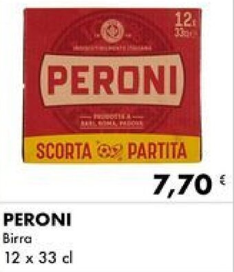 Iper Tosano PERONI Birra 12 x 33 cl offerta