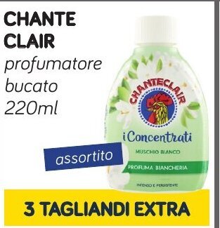 Il Tulipano CHANTE CLAIR profumatore bucato 220ml offerta