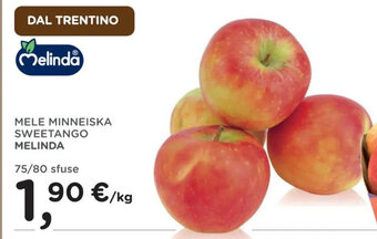 Poli MELE MINNEISKA SWEETANGO MELINDA 75/80 sfuse offerta