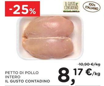 PETTO DI POLLO INTERO IL GUSTO CONTADINO