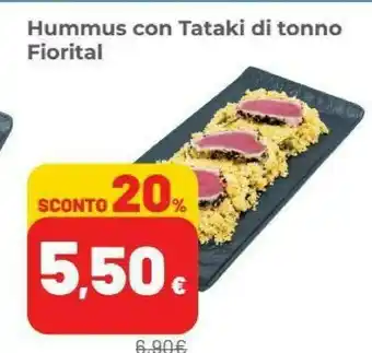Coop Hummus Con Tataki Di Tonno offerta