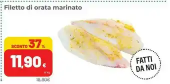Coop Filetto Di Orata Marinato offerta