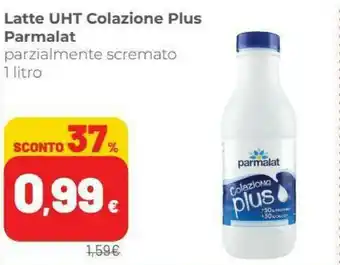 Coop Parmalat Latte Fresco Parzialmente Scremato offerta