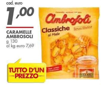 Italmark CARAMELLE AMBROSOLI g 130 offerta