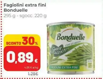 Coop Fini Modena Bonduelle - Fagiolini Extra Fini 220 G(ml) offerta
