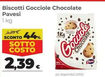 Coop Pavesi Gocciole Chocolate 1000 G(ml) offerta