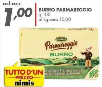 Italmark BURRO PARMAREGGIO g 100 offerta
