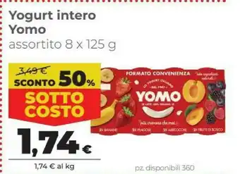 Coop Yomo Go Yogurt E Fragole 125 G(ml) offerta