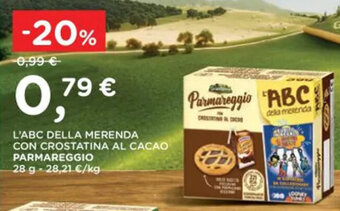 L'ABC DELLA MERENDA CON CROSTATINA AL CACAO PARMAREGGIO 28 g