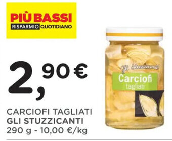 Poli CARCIOFI TAGLIATI GLI STUZZICANTI 290 g offerta