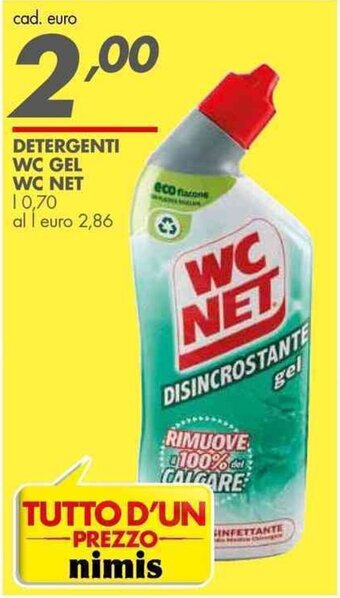 Italmark DETERGENTI WC GEL WC NET l 0,70 offerta