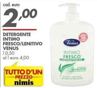 Italmark DETERGENTE INTIMO FRESCO/LENITIVO VENUS l 0,50 offerta