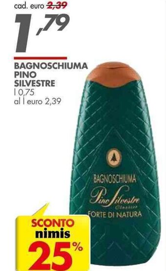 BAGNOSCHIUMA PINO SILVESTRE l 0,75