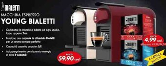 BIALETTI MACCHINA ESPRESSO YOUNG BIALETTI
