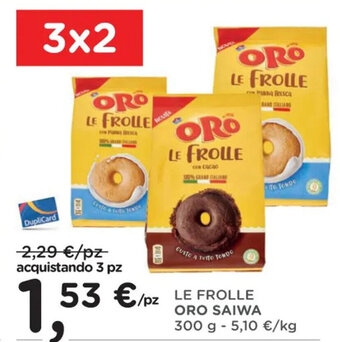 LE FROLLE ORO SAIWA 300 g