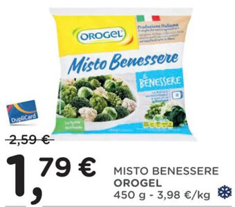 MISTO BENESSERE OROGEL 450 g