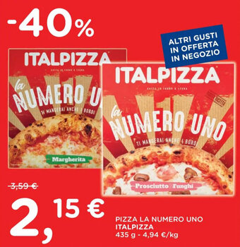Poli PIZZA LA NUMERO UNO ITALPIZZA 435 g offerta