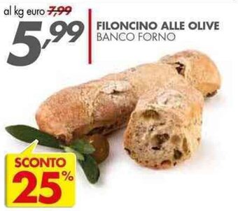 Italmark FILONCINO ALLE OLIVE BANCO FORNO offerta