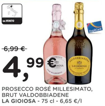 Poli PROSECCO ROSÉ MILLESIMATO, BRUT VALDOBBIADENE LA GIOIOSA - 75 cl offerta