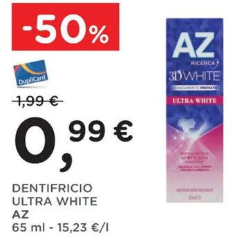 Poli DENTIFRICIO ULTRA WHITE AZ 65 ml offerta