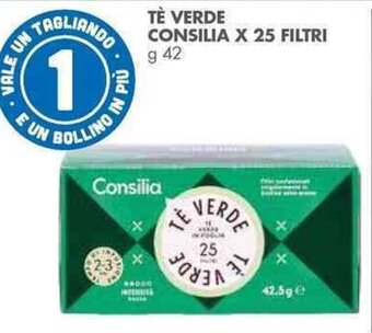 TÈ VERDE CONSILIA X 25 FILTRI g 42