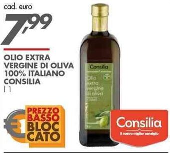 Italmark OLIO EXTRA VERGINE DI OLIVA Consila 1 l offerta