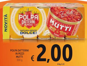 POLPA DATTERINI IN PEZZI MUTTI 300 g