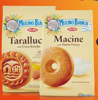 Spazio Conad TARALLUCCI, GALLETTI, MACINE, GIROTONDI O SPICCHI DI SOLE MULINO BIANCO BARILLA 350 g offerta