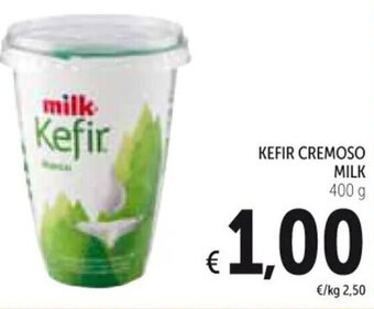 Spazio Conad KEFIR CREMOSO MILK 400 g offerta