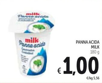 Spazio Conad PANNA ACIDA MILK 180 g offerta