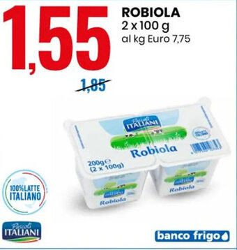 Eurospin ROBIOLA 2 x 100 g offerta