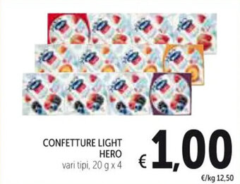 CONFETTURE LIGHT HERO 20 g x 4
