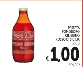 PASSATA POMODORO CILIEGINO ROSSO DI SICILIA 330 g