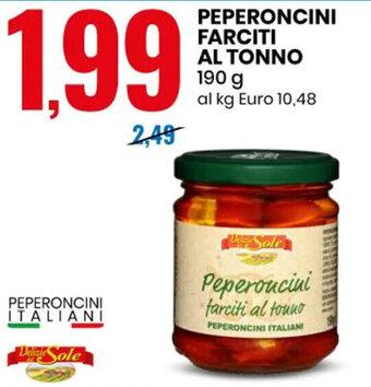 PEPERONCINI FARCITI AL TONNO 190 g