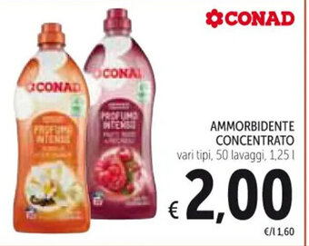 Spazio Conad AMMORBIDENTE CONCENTRATO 1,25 l offerta