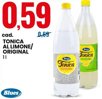 Eurospin cad. TONICA AL LIMONE/ ORIGINAL 1 l offerta