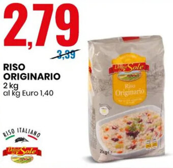 Eurospin RISO ORIGINARIO 2 kg offerta