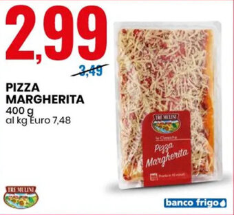 Eurospin PIZZA MARGHERITA 400 G offerta
