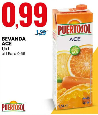Eurospin BEVANDA ACE 1,5 l offerta